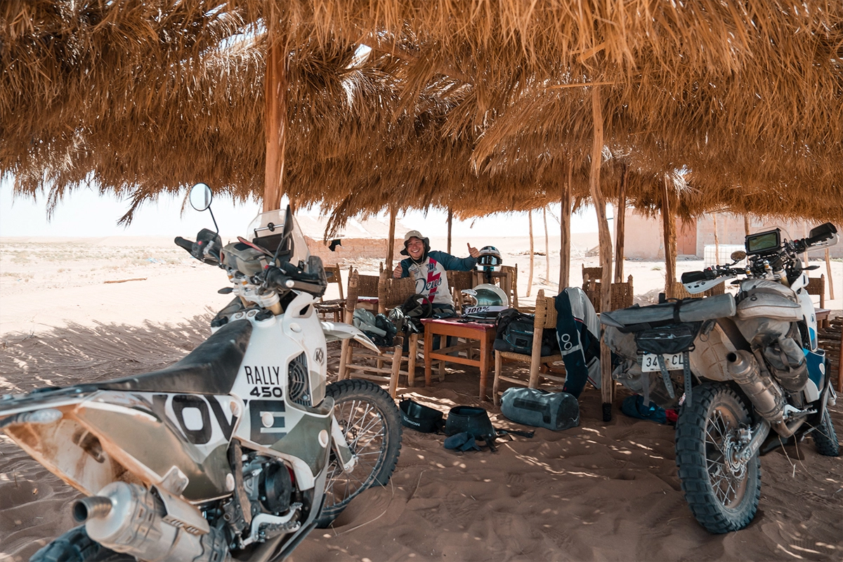 Sahara desert landscape